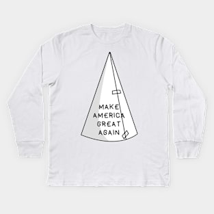 Trump Dunce Kids Long Sleeve T-Shirt